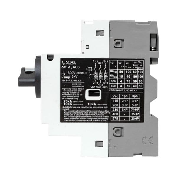 Автомат пуска двигателя GV2P 20-25А