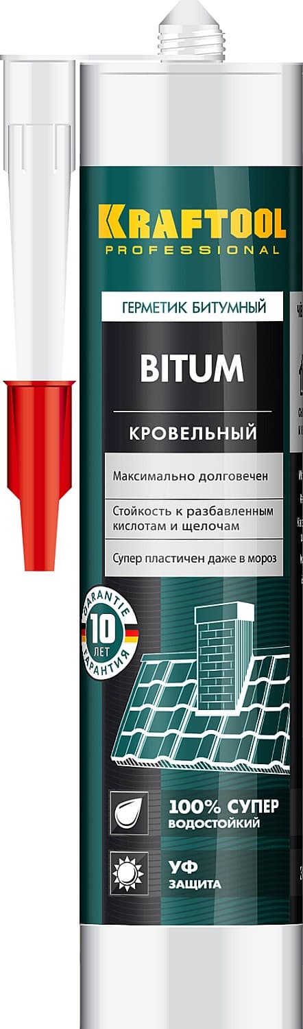 Битумный герметик Bitum 300 мл черный