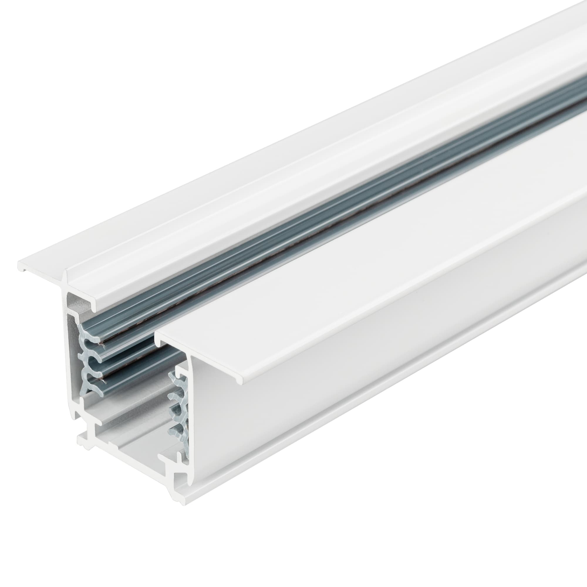 Трек встраиваемый LGD-4TR-TRACK-F-1000-WH-M (C) ( IP20 металл 3 года)