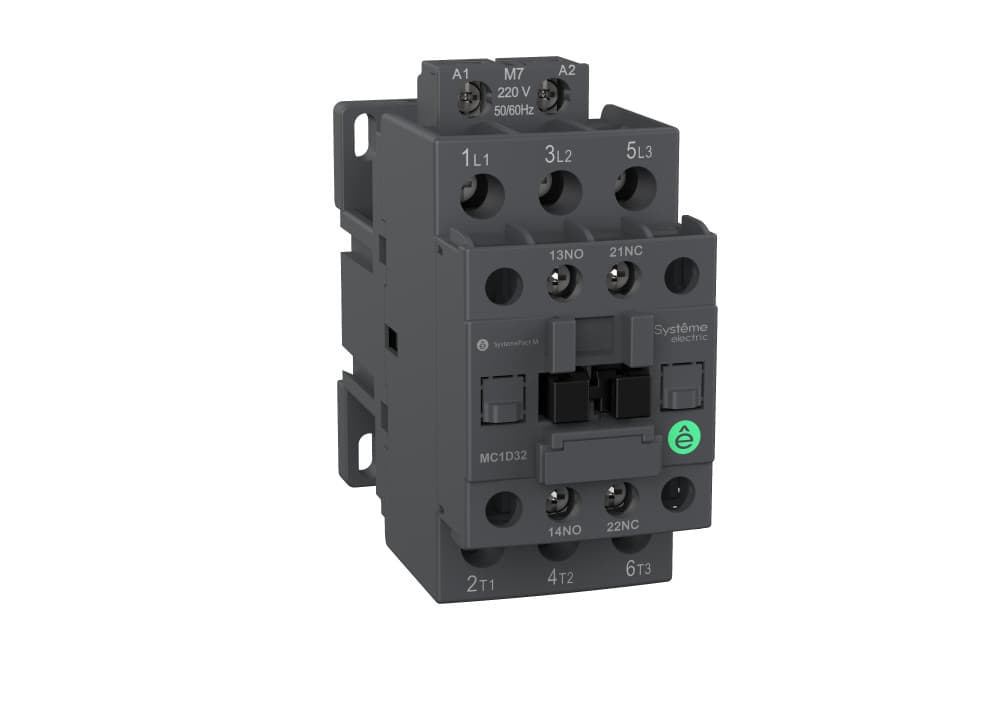 КОНТАКТОР MC1D 3P 38A НО+НЗ 24VDC