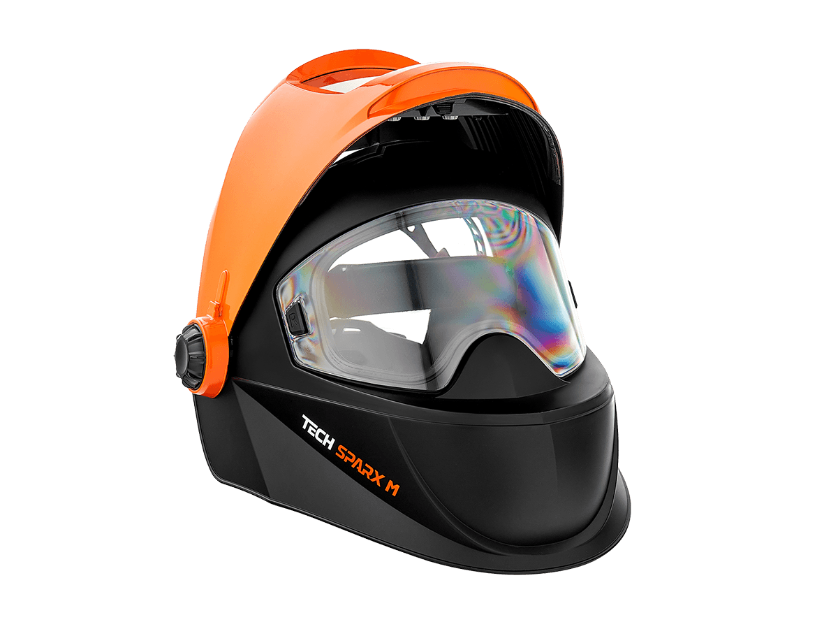 Щиток сварщика защитный лицевой (маска сварщика) TECH Sparx M