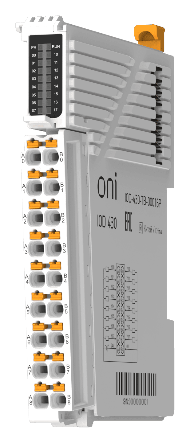IOD 430 Модуль дискретного вывода 16 сигналов PNP ONI