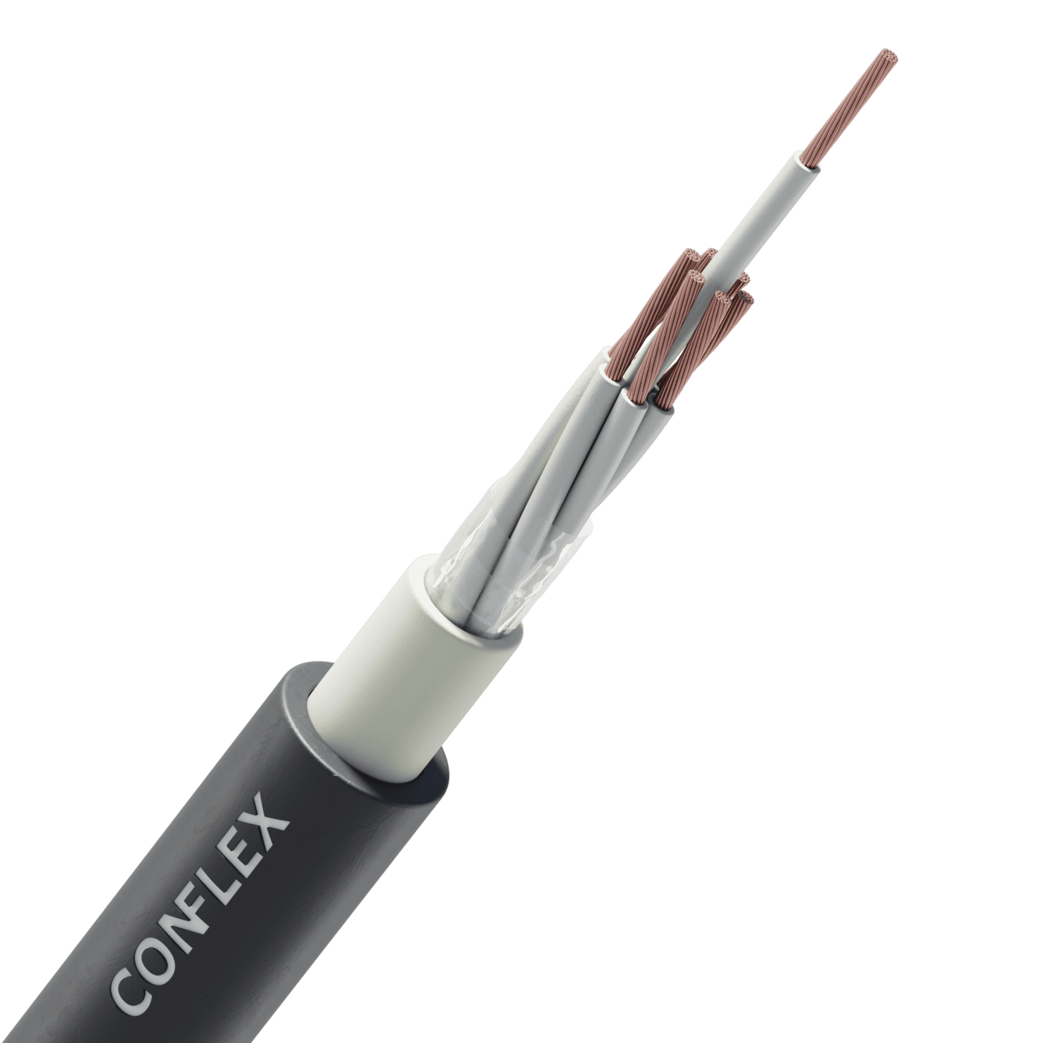 Кабель монтажный CONFLEX МКШВнг(А)-LS 7х0,5 ТРТС