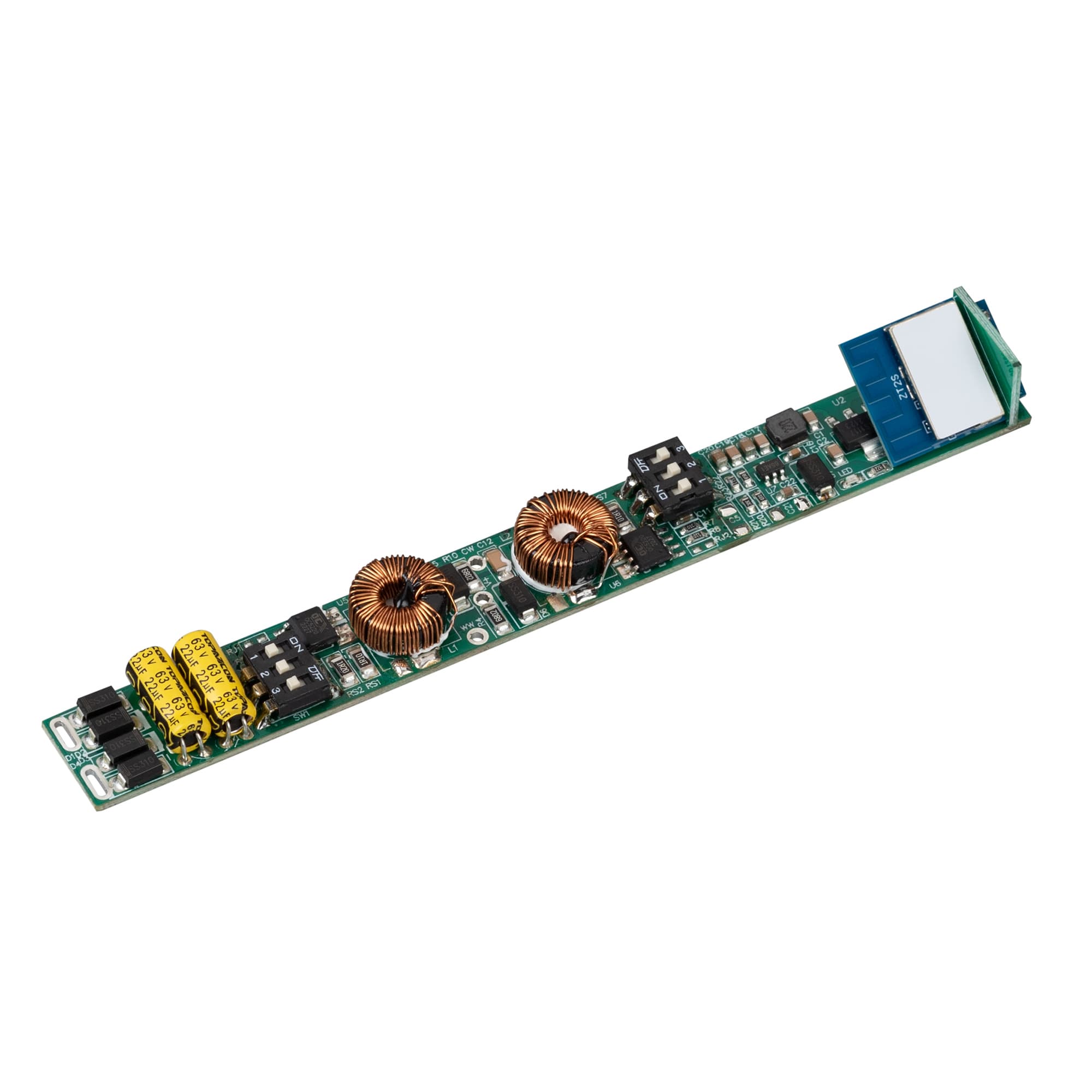 Диммер INTELLIGENT SMART-CC-202-72-MIX-IN (48V, 2x150-500mA, Track, ZB) (IARL, IP20, Пластик, 5 лет)