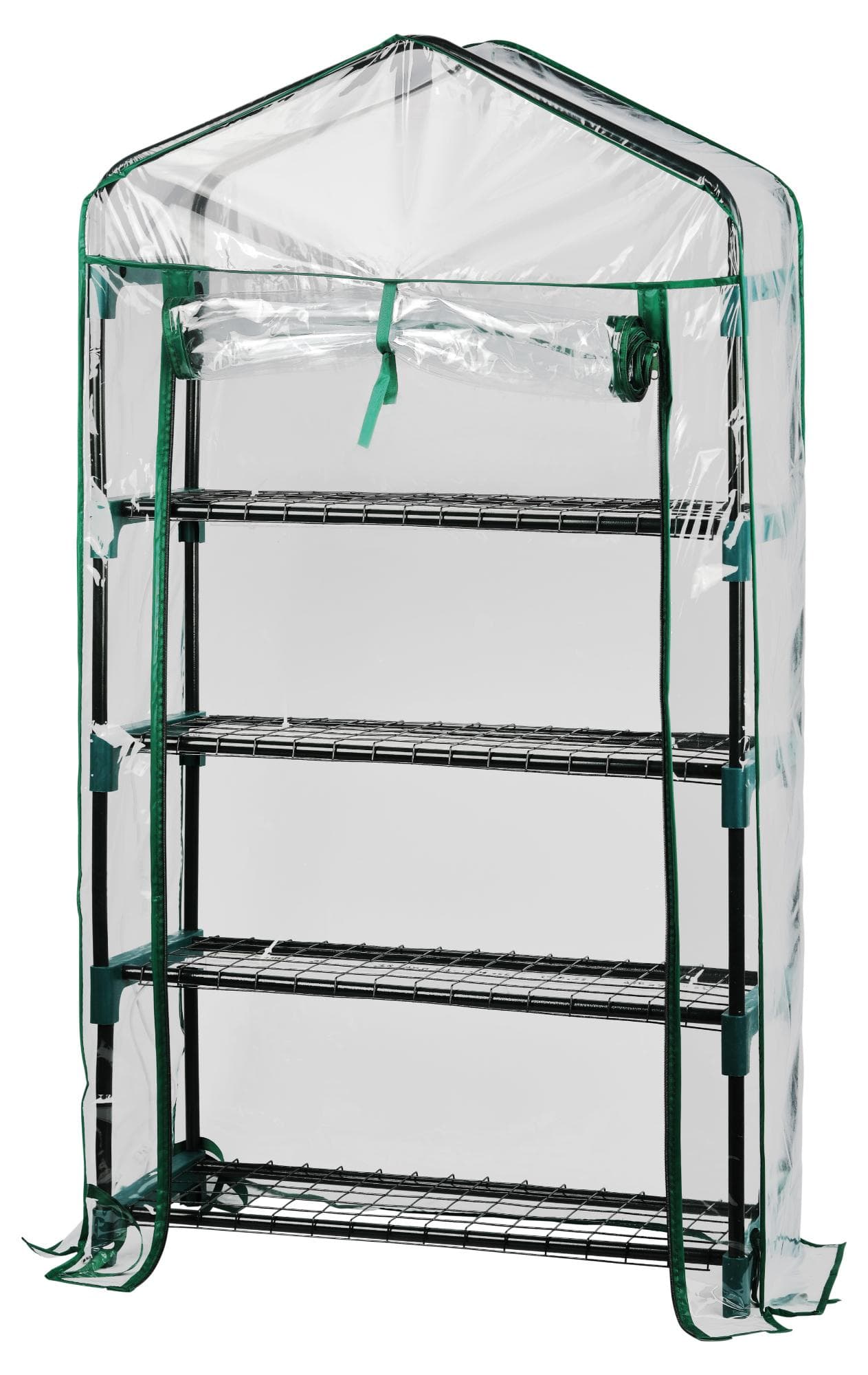 Теплица GREEN APPLE GA-House-4x-frame 4 яруса 1250х690х300 мм