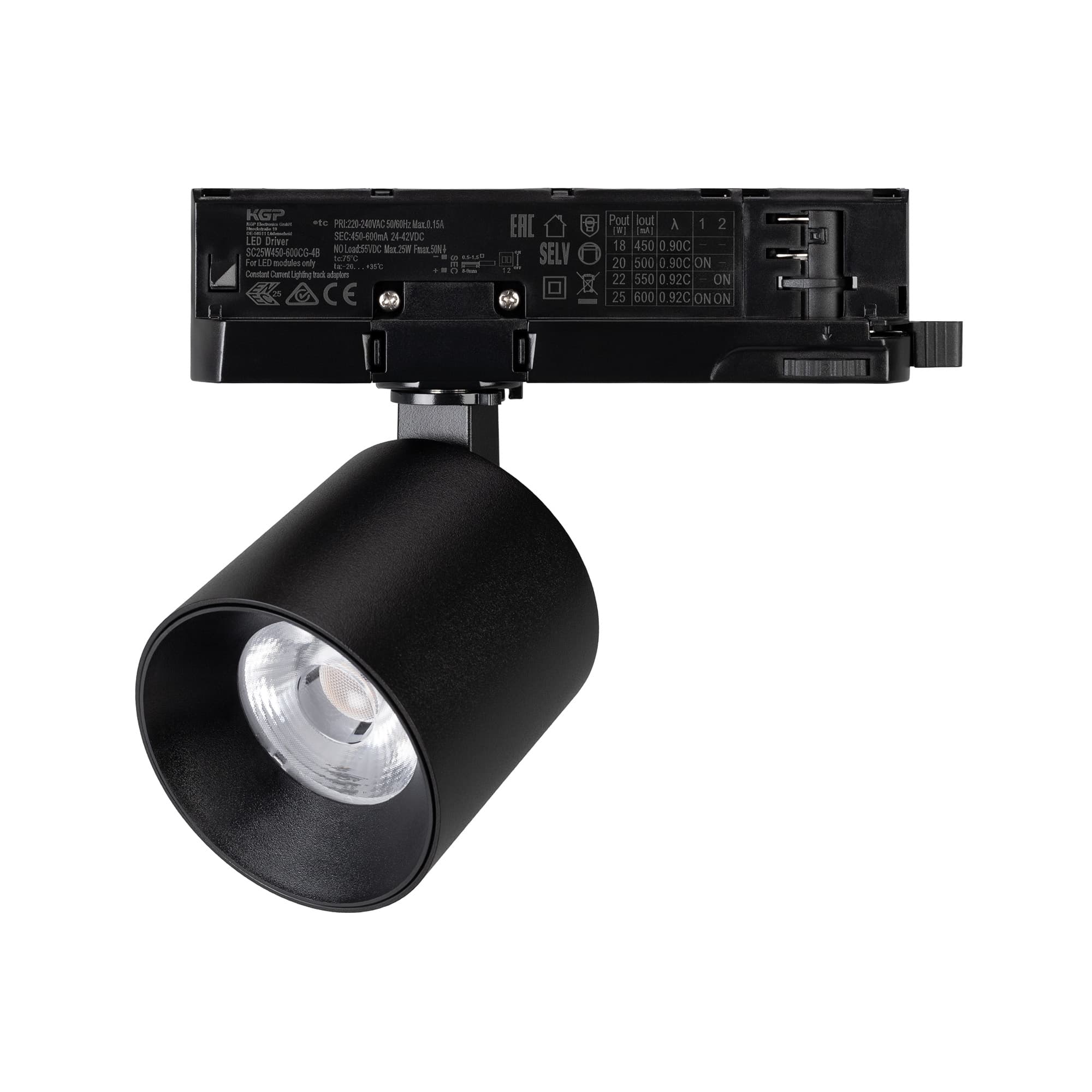 Светильник LGD-DYKE-4TR-R75-16W Warm3000 (BK, 50 deg, 230V, TRIAC) (ARL, IP20 Металл, 5 лет)