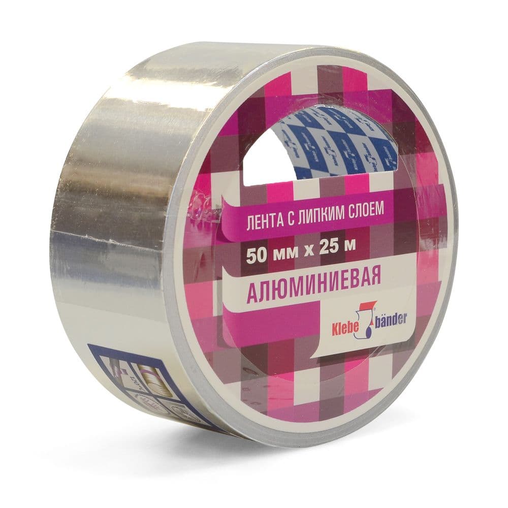 Алюминиевая лента 50 мм х 10м 50мк Klebebander/24