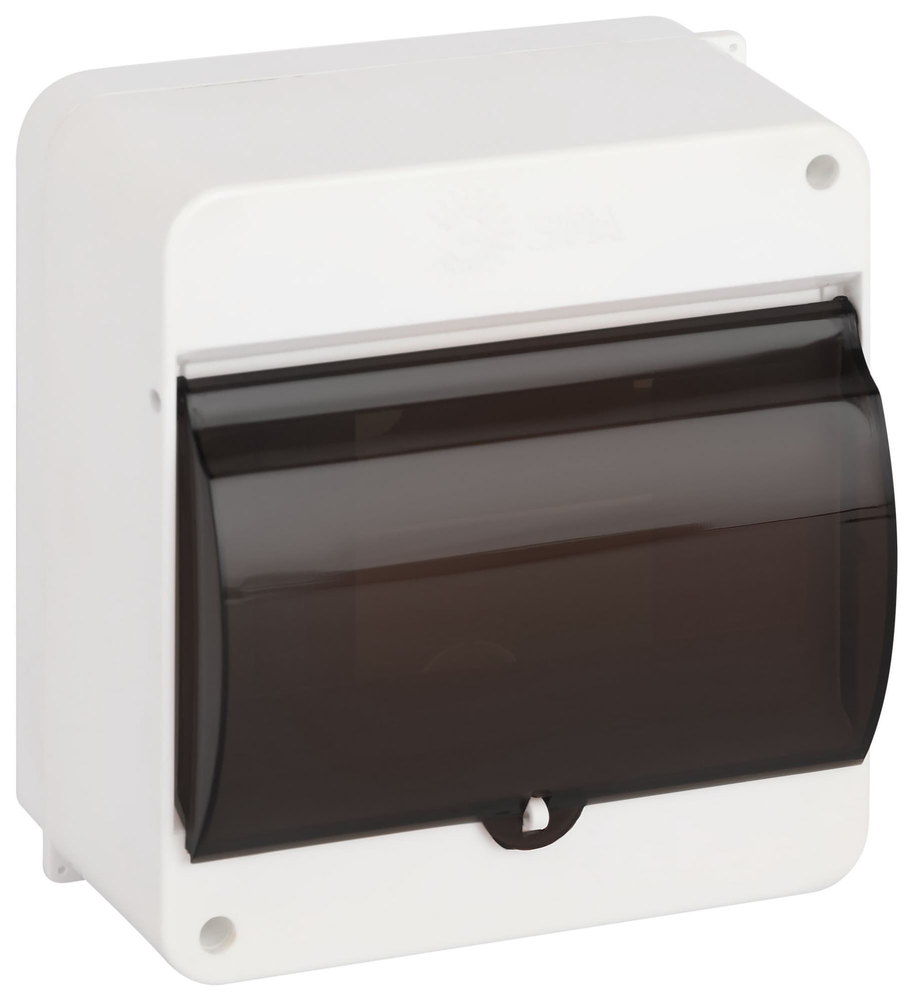 Корпус пластиковый навесной SIMPLE КМПн 1/6 IP30 прозрачная крышка белый