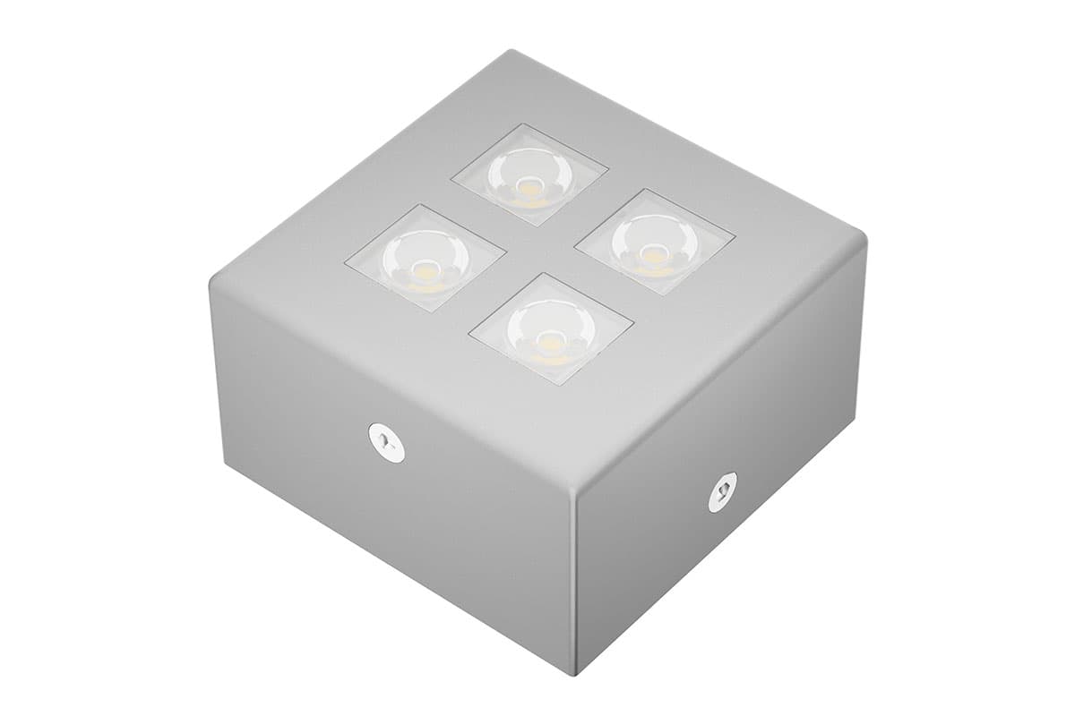 Светильник LED КУБИК ПОИНТ (СБУ) 5Вт 510Лм 3,0К КСС К1 25-30 IP67 накладной