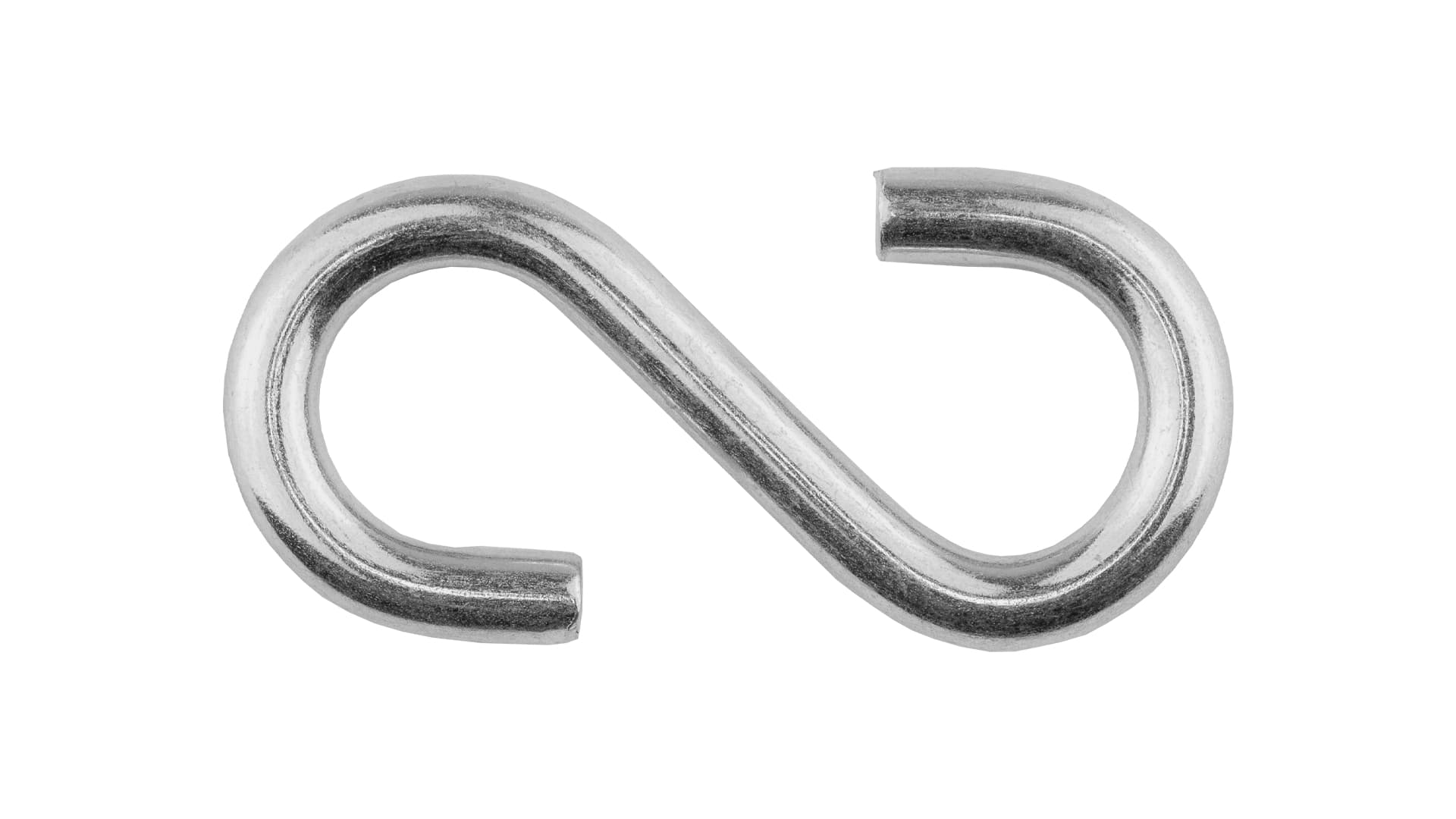 Крюк 4 мм S-образный оцинкованный (5 шт.)