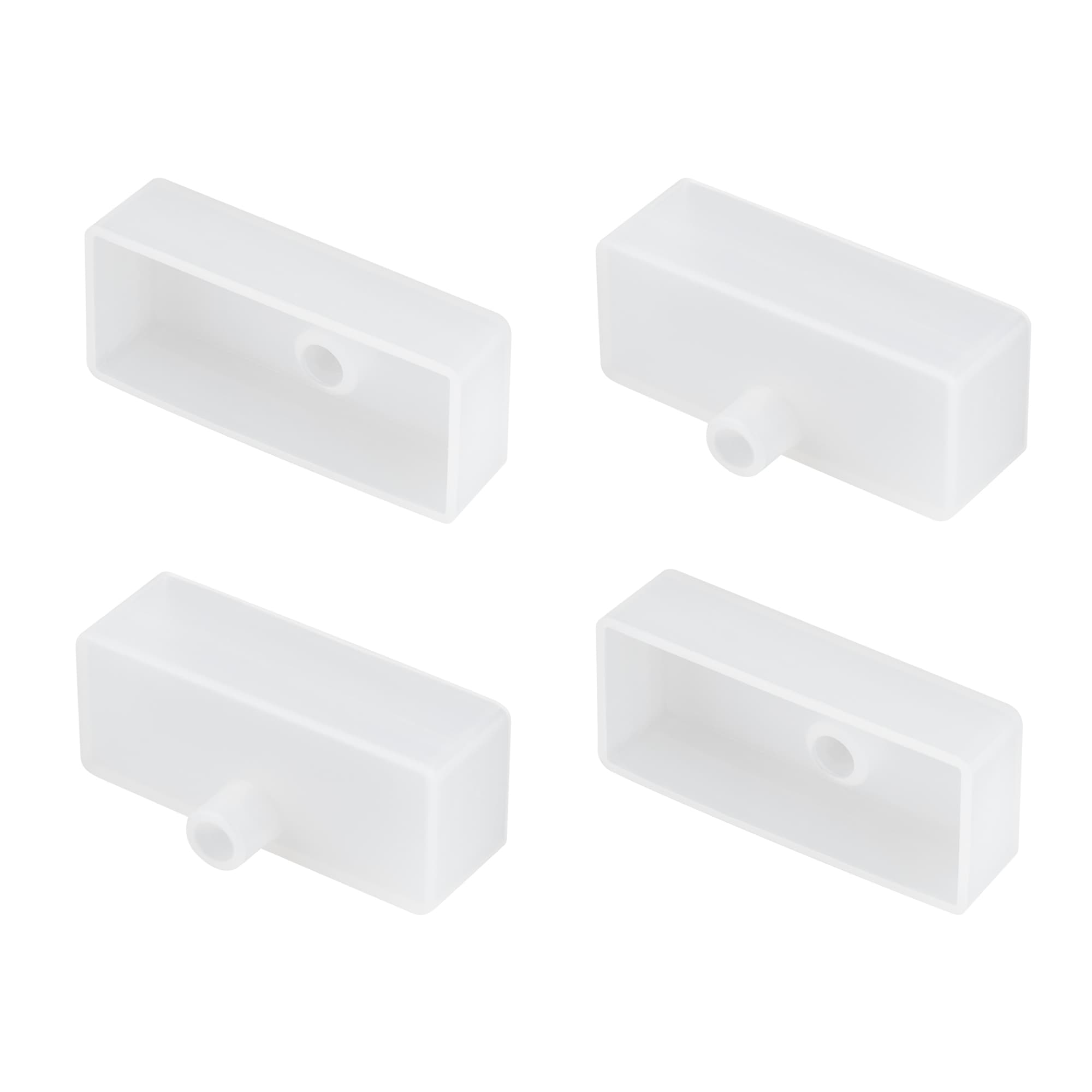 Заглушка WPH-FLEX-5025-TOP WHITE с отверстием (ARL, силикон)
