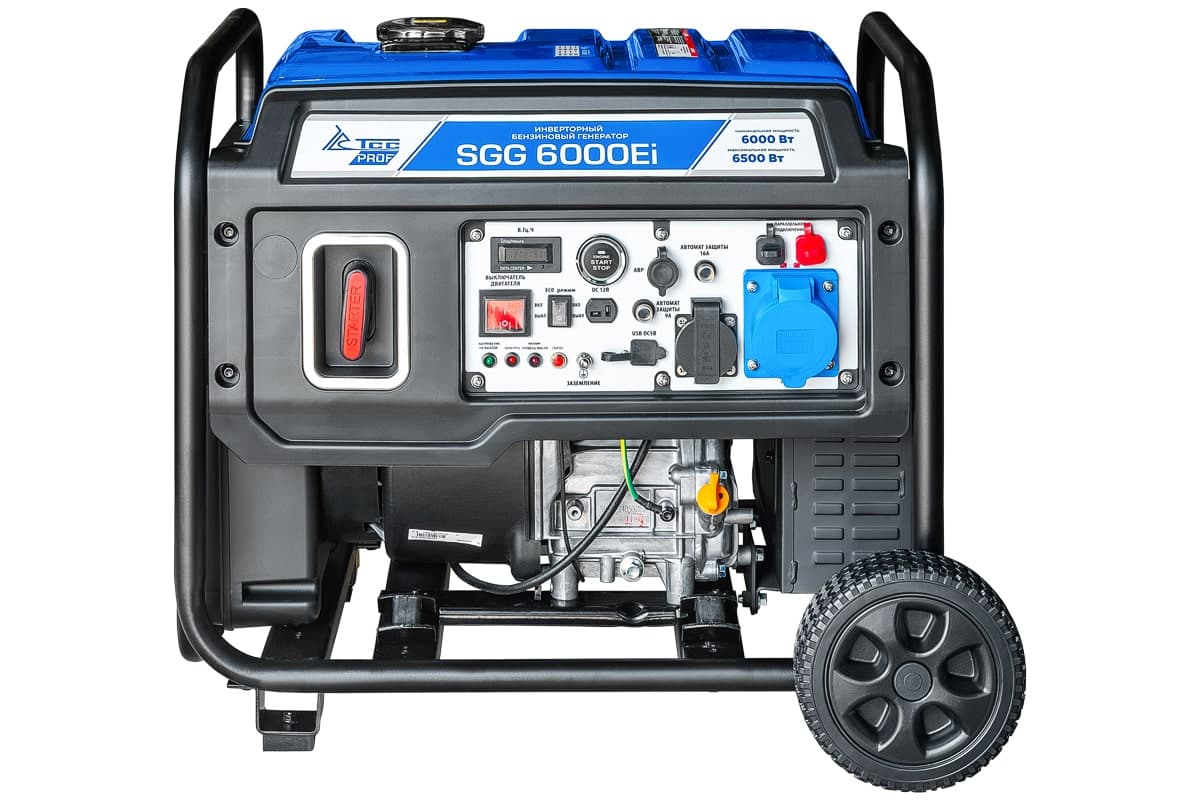 Генератор бензиновый инверторный SGG 6000Ei