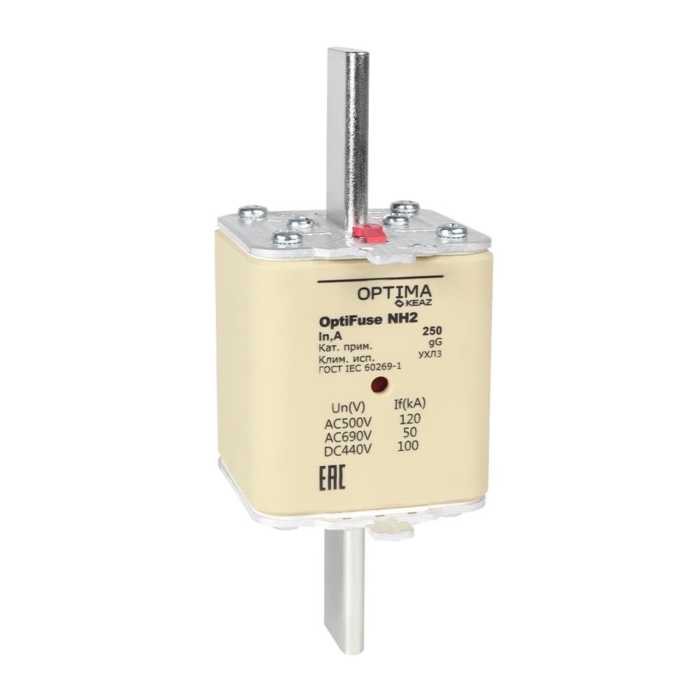 Вставка плавкая OptiFuse NH2-125-gG-УХЛ3