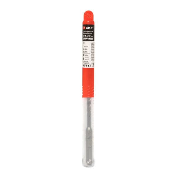Бур по бетону SDS-plus 8х210 мм (4 резца)