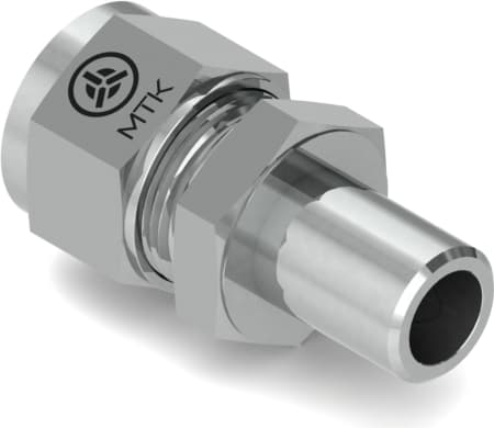Штуцер приварной Ф4530, 6 мм, диаметр патрубка - 3/8', AISI 316L
