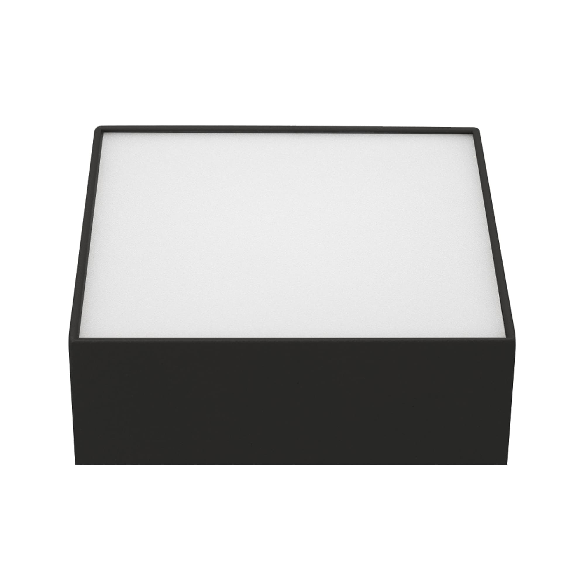 Светильник IM-QUADRO-EMERGENCY-3H-S175x175-19W Warm3000 BK, 120 deg, 230V IP40 металл, 2 года