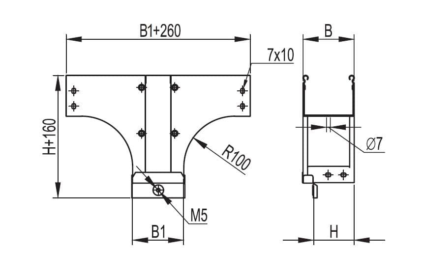 Трансформатор тока CT125 750A, класс 0.5S, 10ВА