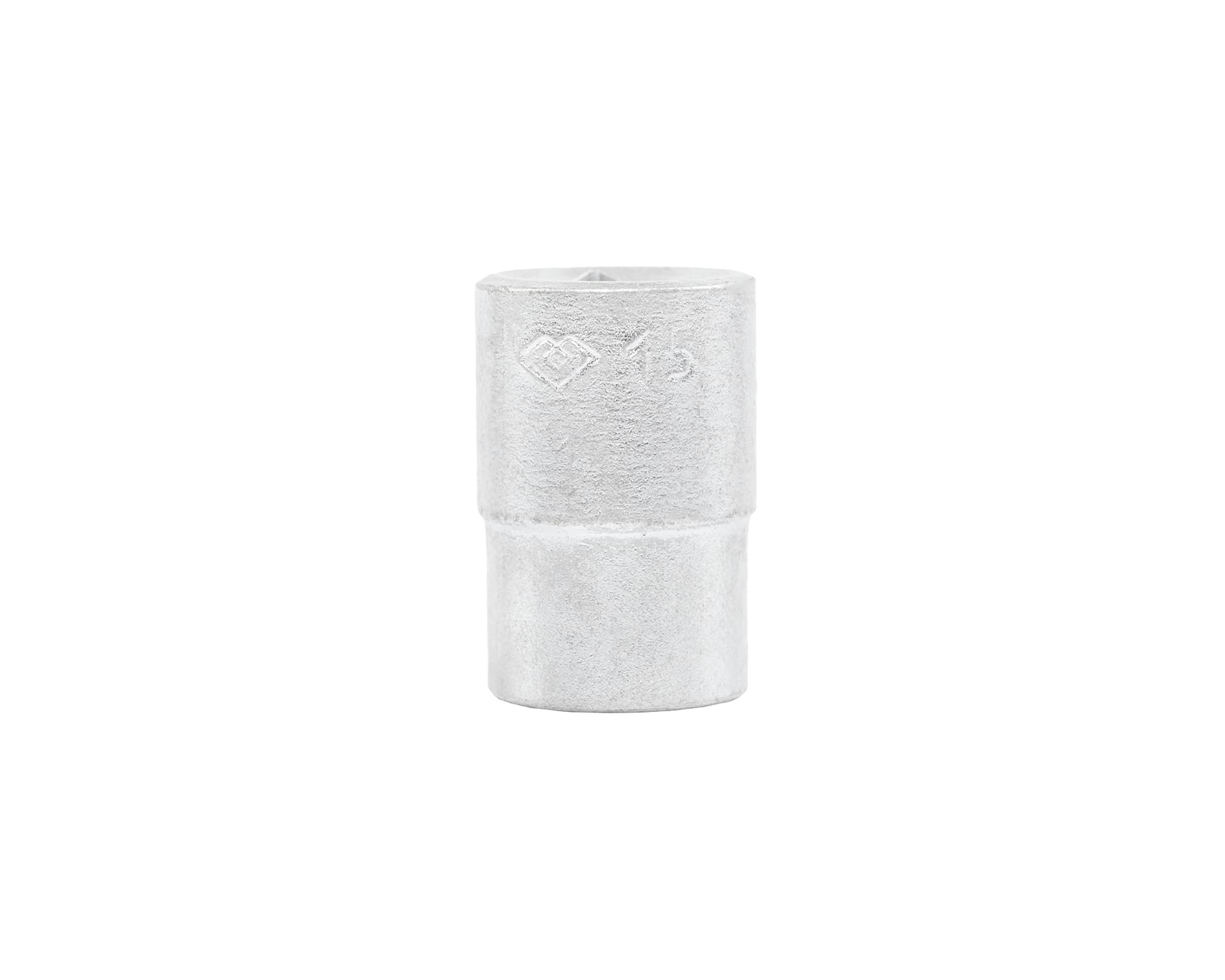 Головка торцевая сменная 15 оцинкованная 1/2''