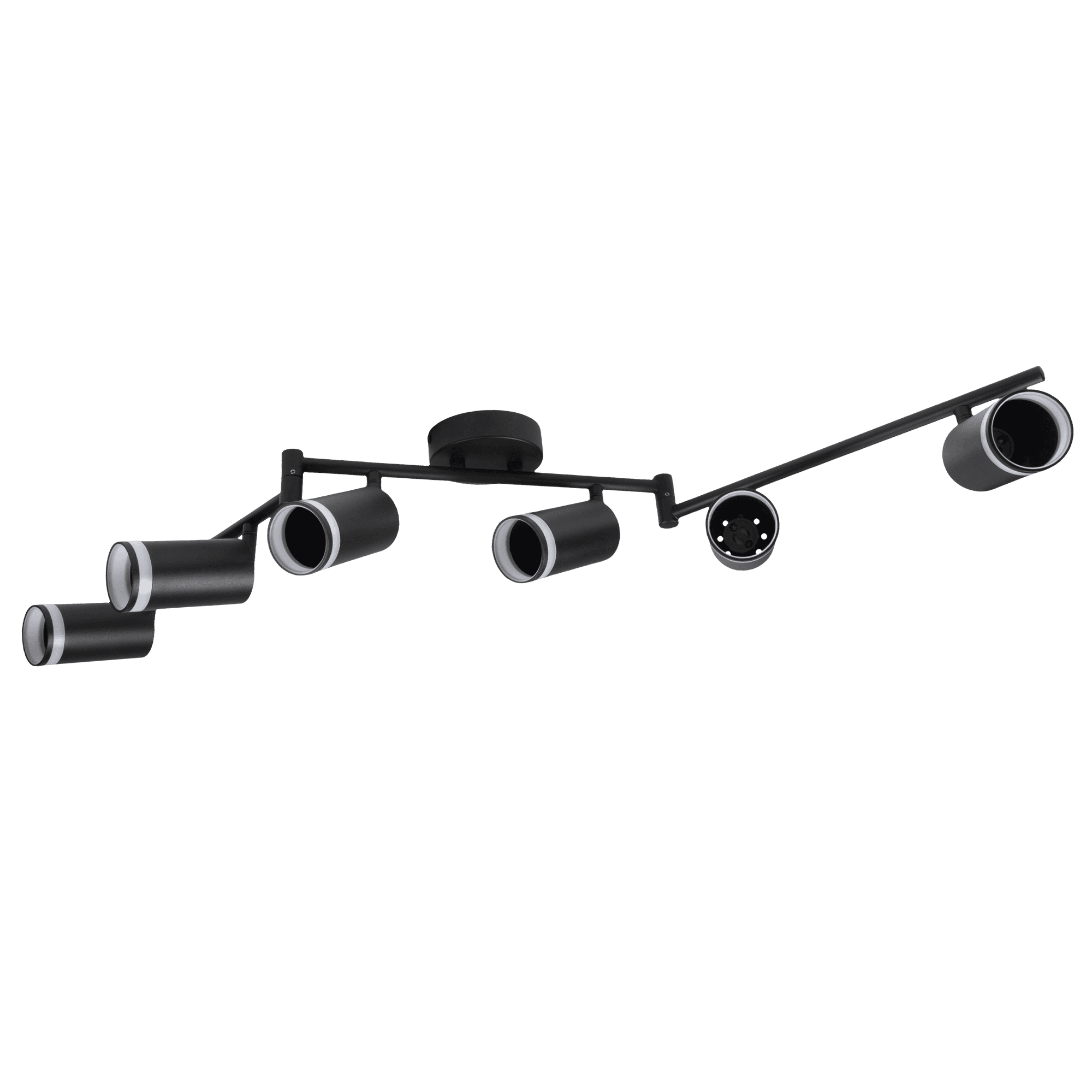 Светильник декоративный ДПО 0306 6xGU10 черный 230V IP20 JazzWay