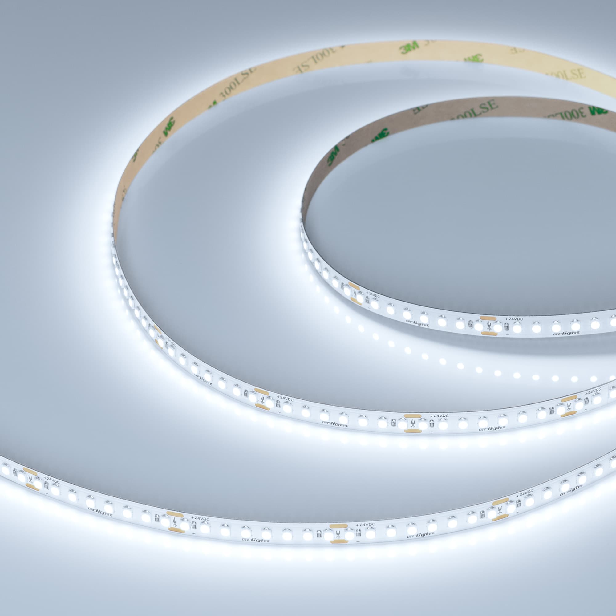 Лента светодиодная 15 Вт/м 24В 6000K IP20 176LED/м UL-A176-8mm SMD 2835 5 м