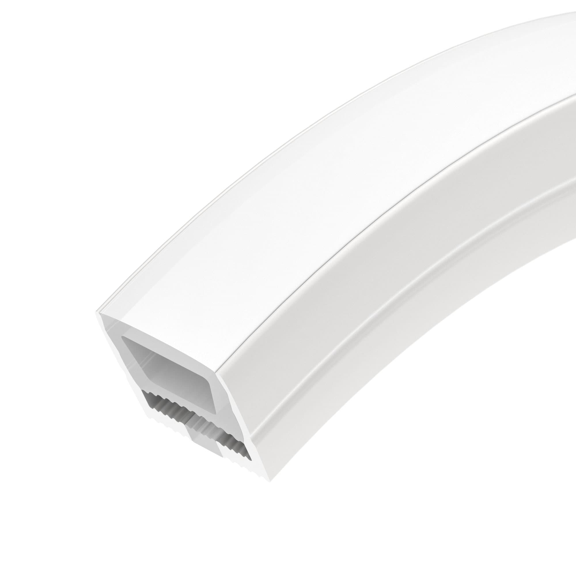 Профиль силиконовый WPH-FLEX-1414-TOP-S11-5м WHITE (Силикон)