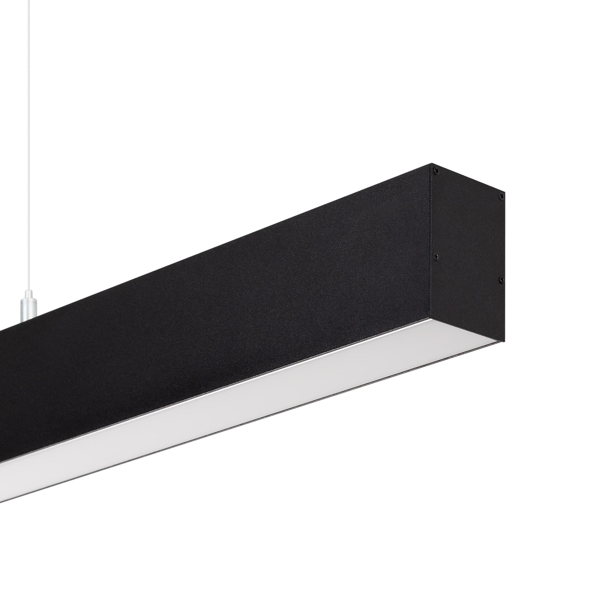 Светильник SP-LINE-HANG-4970-L3000-105W Day4000 RAL9005 120 deg 230V IP33 металл