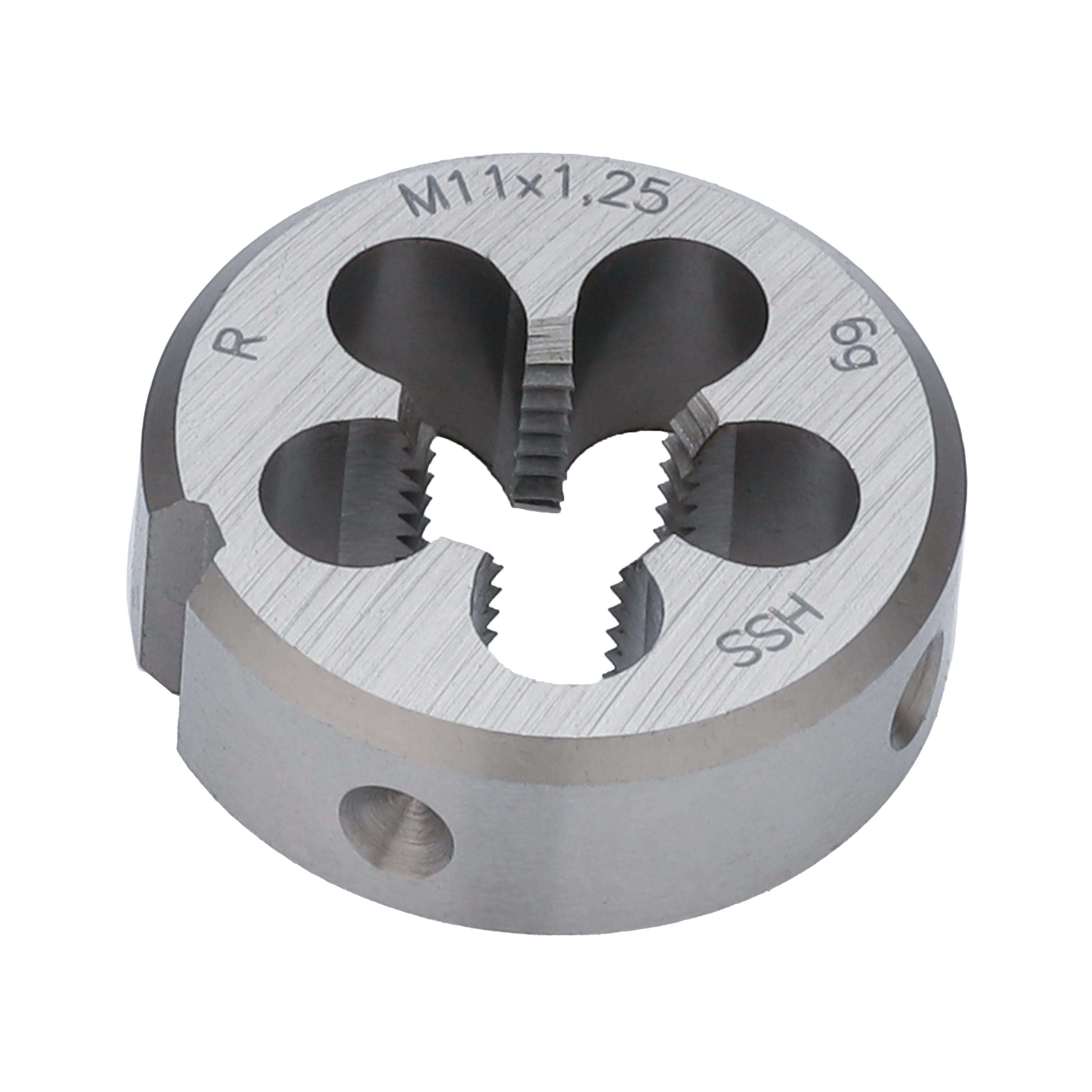 Плашка М11х1,25 HSS DIN22568 6g 30х11мм