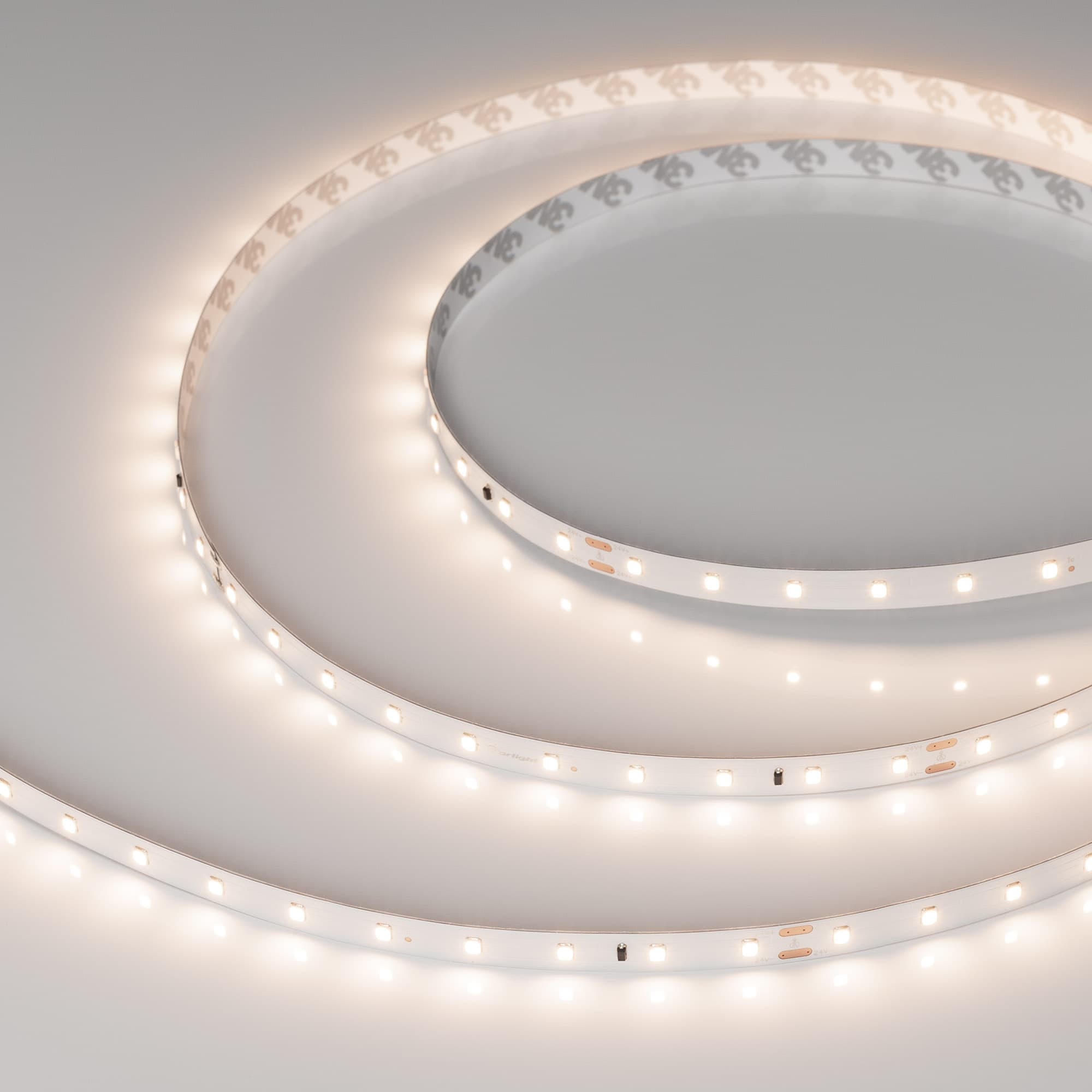 Лента светодиодная 4,6 Вт/м 24В IP20 3500K 60LED/м IC-A60-10mm SMD 2835 30 м
