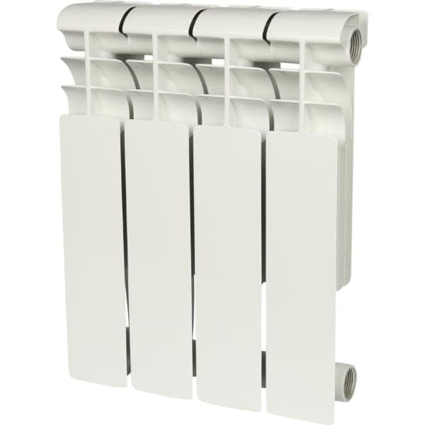 Радиатор биметаллический ROMMER Profi BM 350 4 секции белый