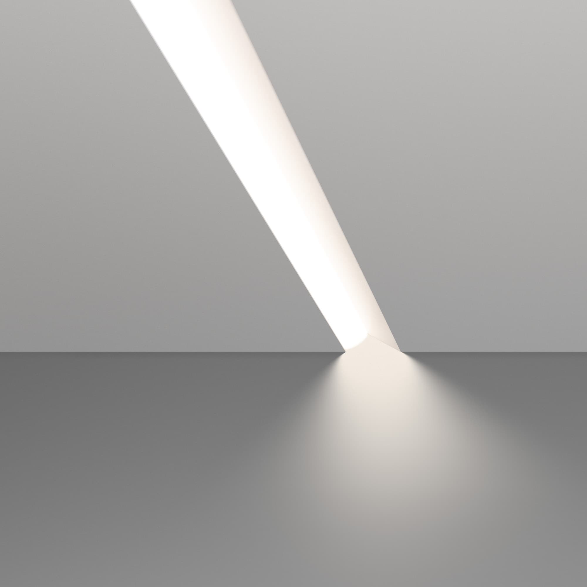 Профиль FANTOM-W45-BEVEL-2000 WHITE (Алюминий)