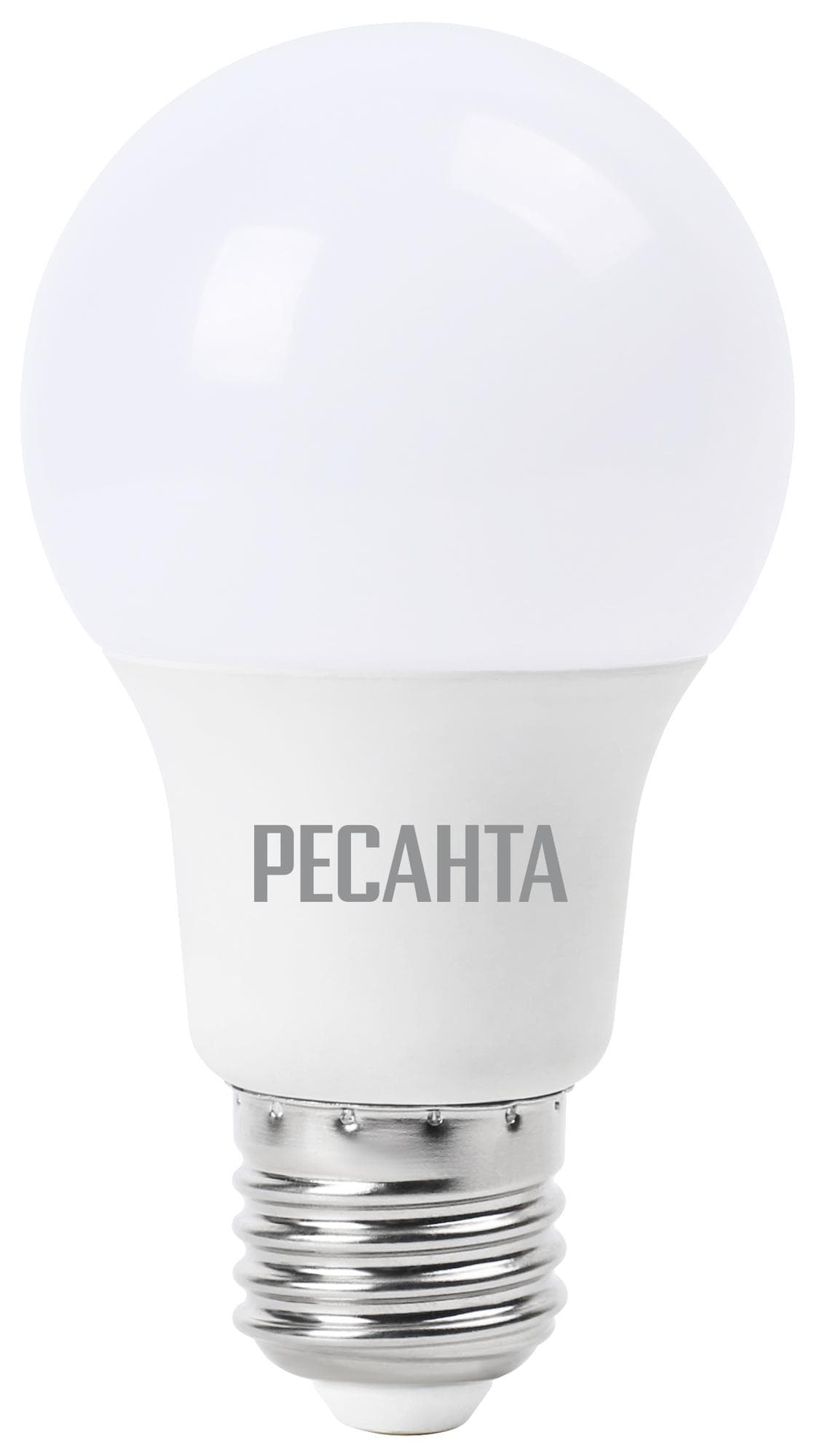 Лампа светодиодная LL-R-A60-9W-230-4K-E27 (груша, 9Вт, нейтр., Е27) Ресанта