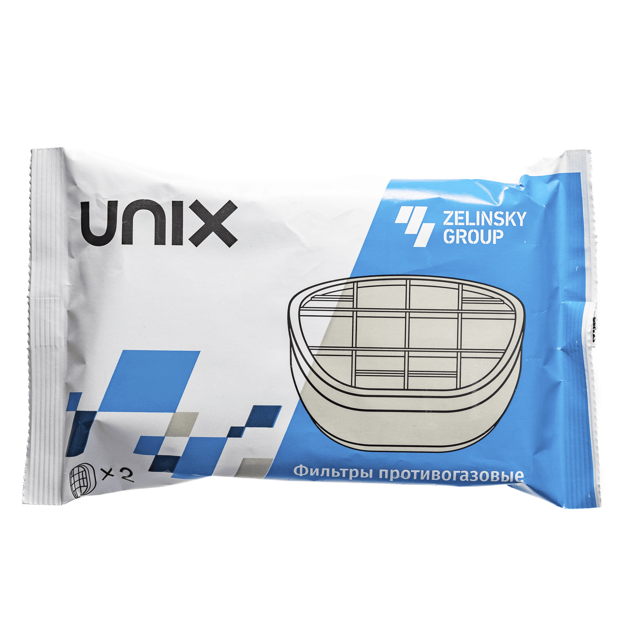 Фильтр противогазовый UNIX 521 марки А1В1Е1