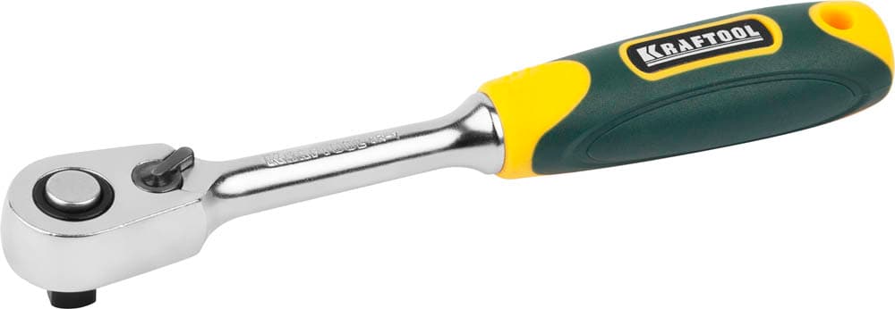 Трещотка для торцовых головок ''PRO'', Сr-V сталь, 60 зубцов, 1/4''