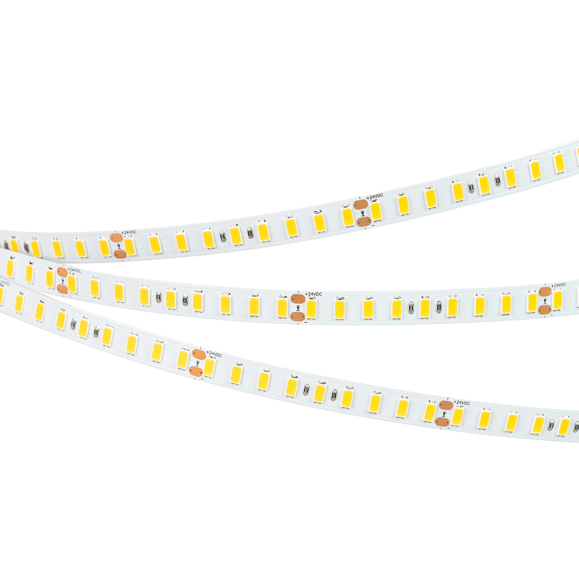 Лента светодиодная 14,4 Вт/м 24В IP20 3000K 126LED/м ULTRA-C126-10mm  SMD 5630 5 м