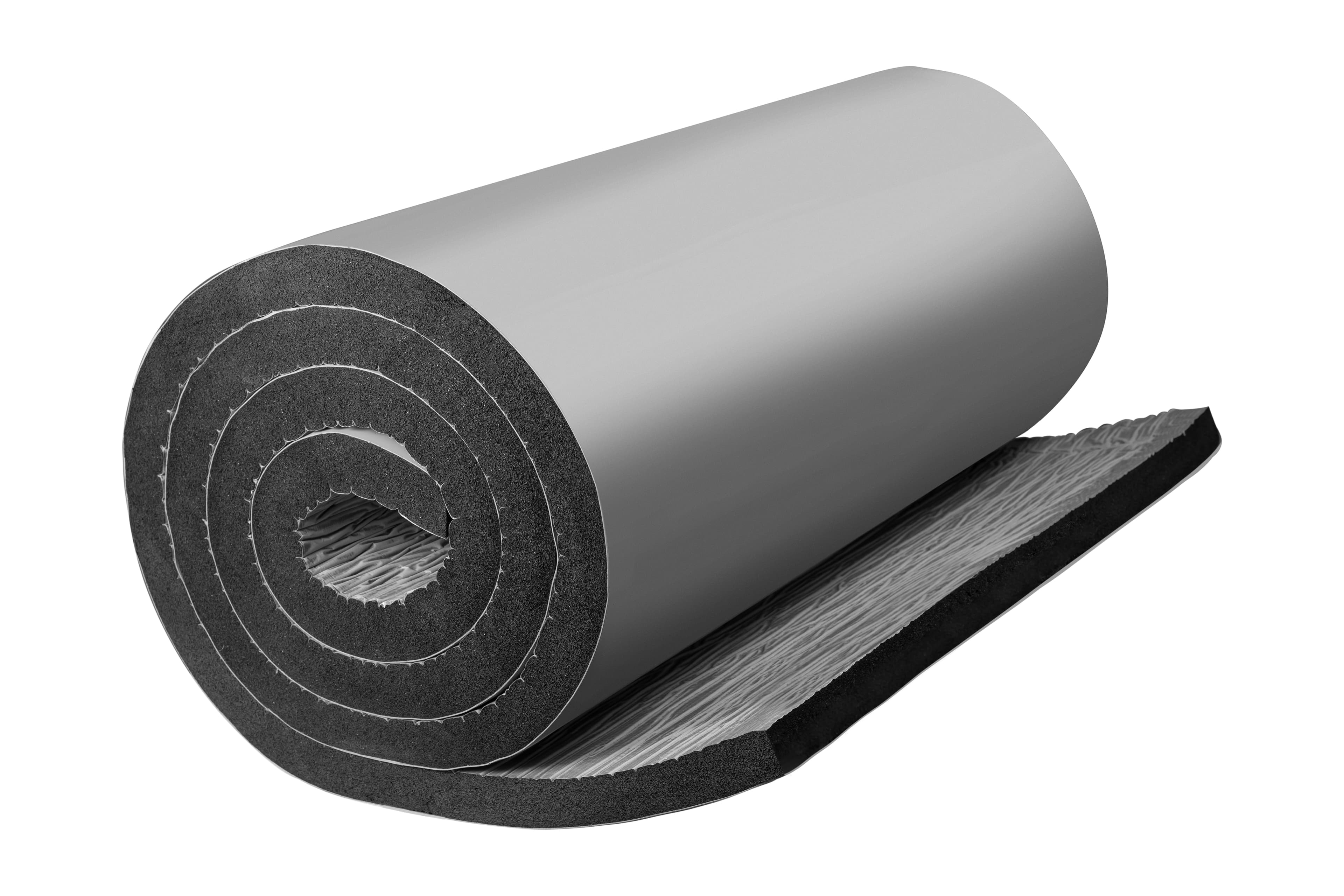 Рулон вспененный каучук K-FLEX 16x1000-12 ST AD IN CLAD grey