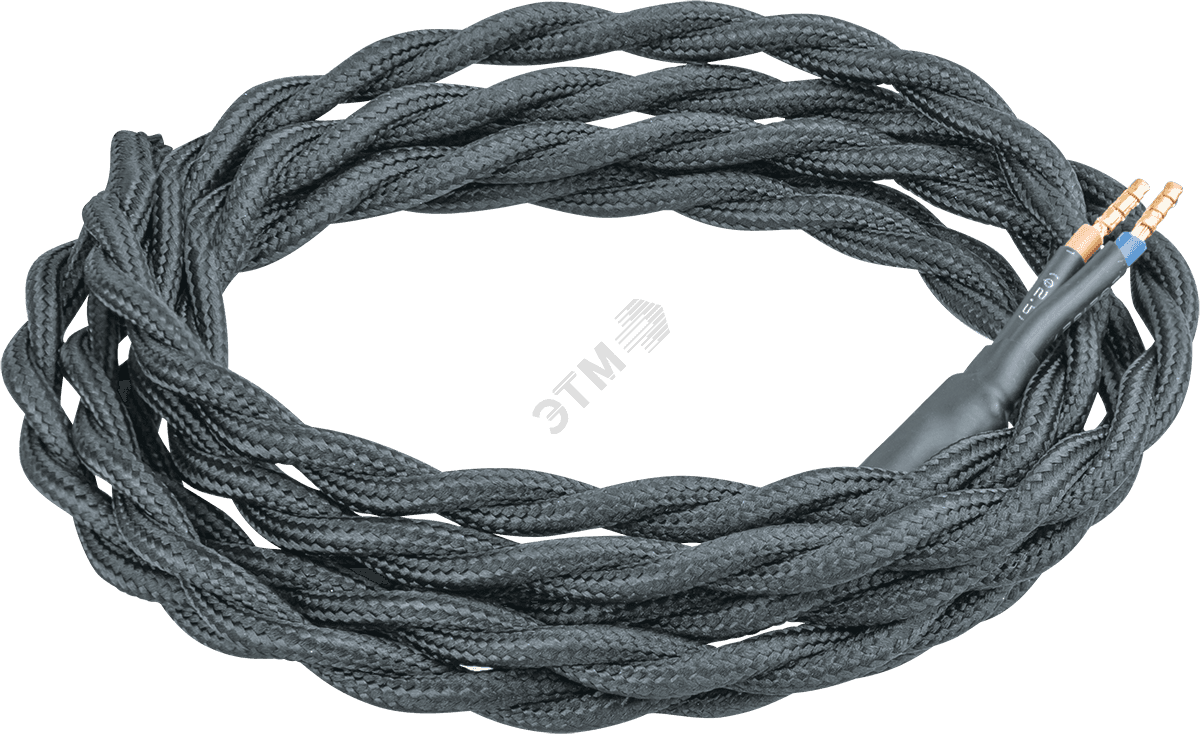 Провод NC-BT01-150-2x0.75 1.5 м черный