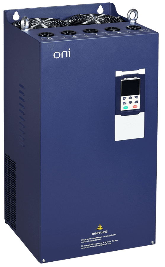 Преобразователь частоты K750 380В 3 фазы, мощность 132-160 кВт 253-304А, IP20