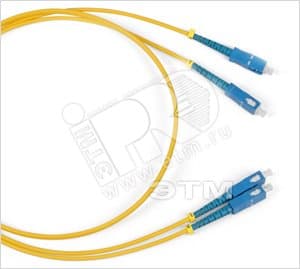 Патч-корд оптический SM 9/125 (OS2) SC/UPC-SC/UPC 2.0мм simplex LSZH (2м)