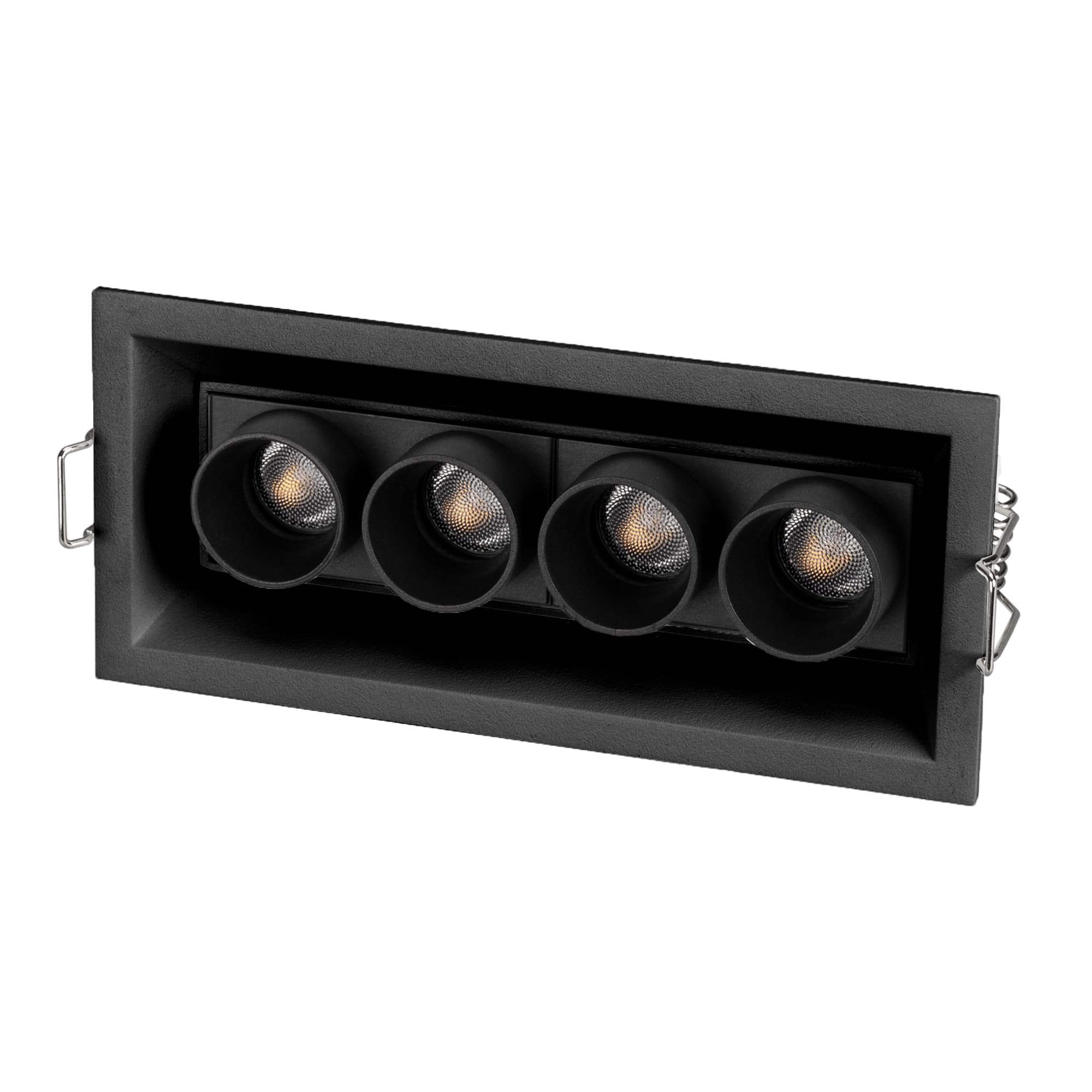Светильник MS-ORIENT-BUILT-TURN-TC-S67x150-10W Warm3000 (BK-BK, 30 deg, 230V) (IP20 металл, 5 лет)