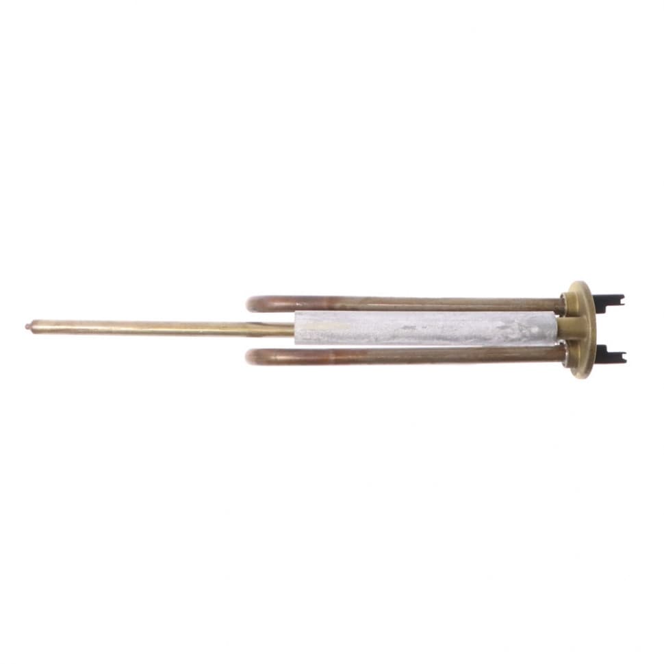 КОМПЛЕКТ: ТЭН RCF 1500W, медь, D48мм, M6, 220V + анод М6