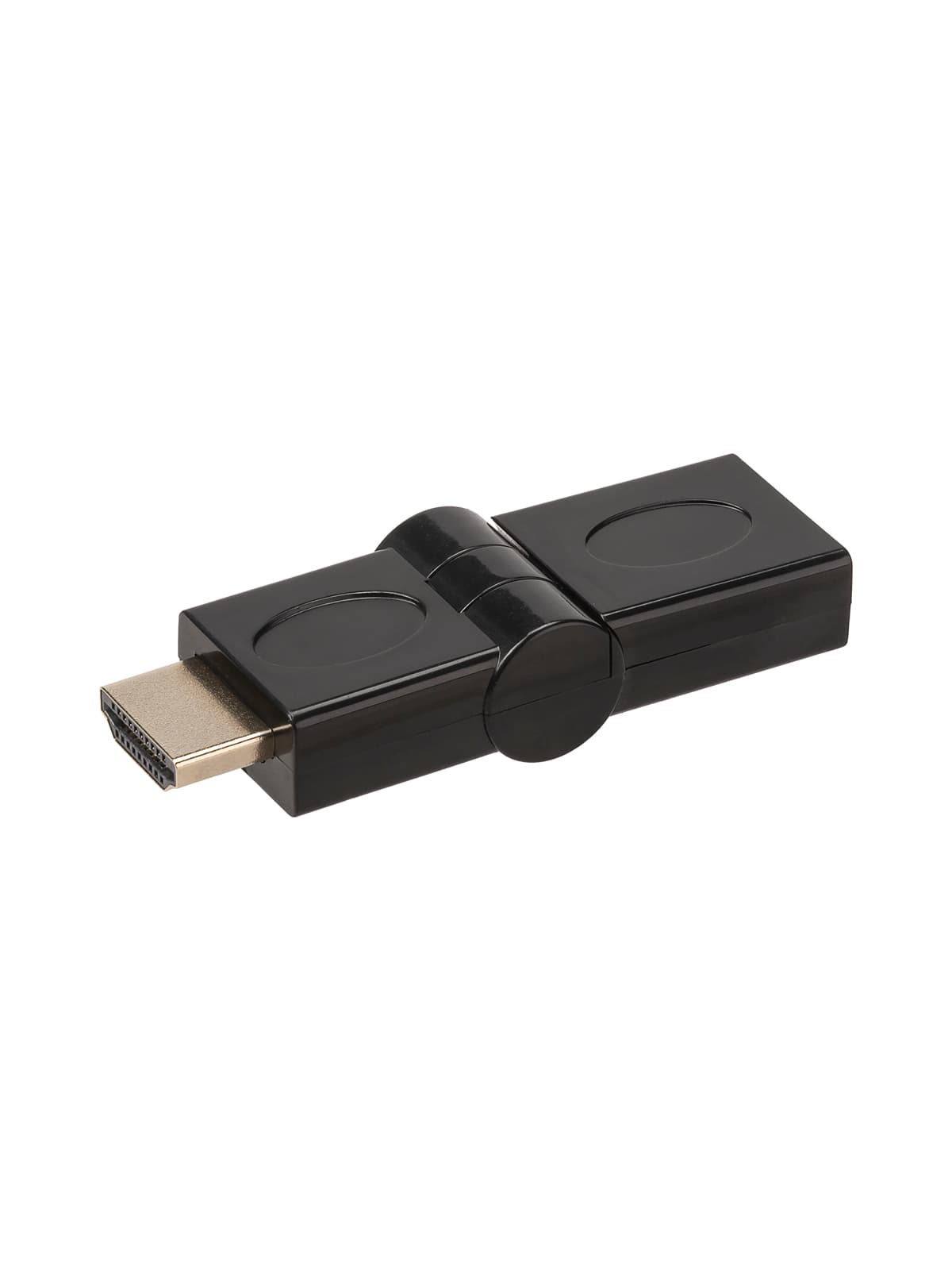 "Переходник ""АВП 5"" штекер HDMI - гнездо HDMI поворотный на 180 градусов, позолоченные контакты, TDM"