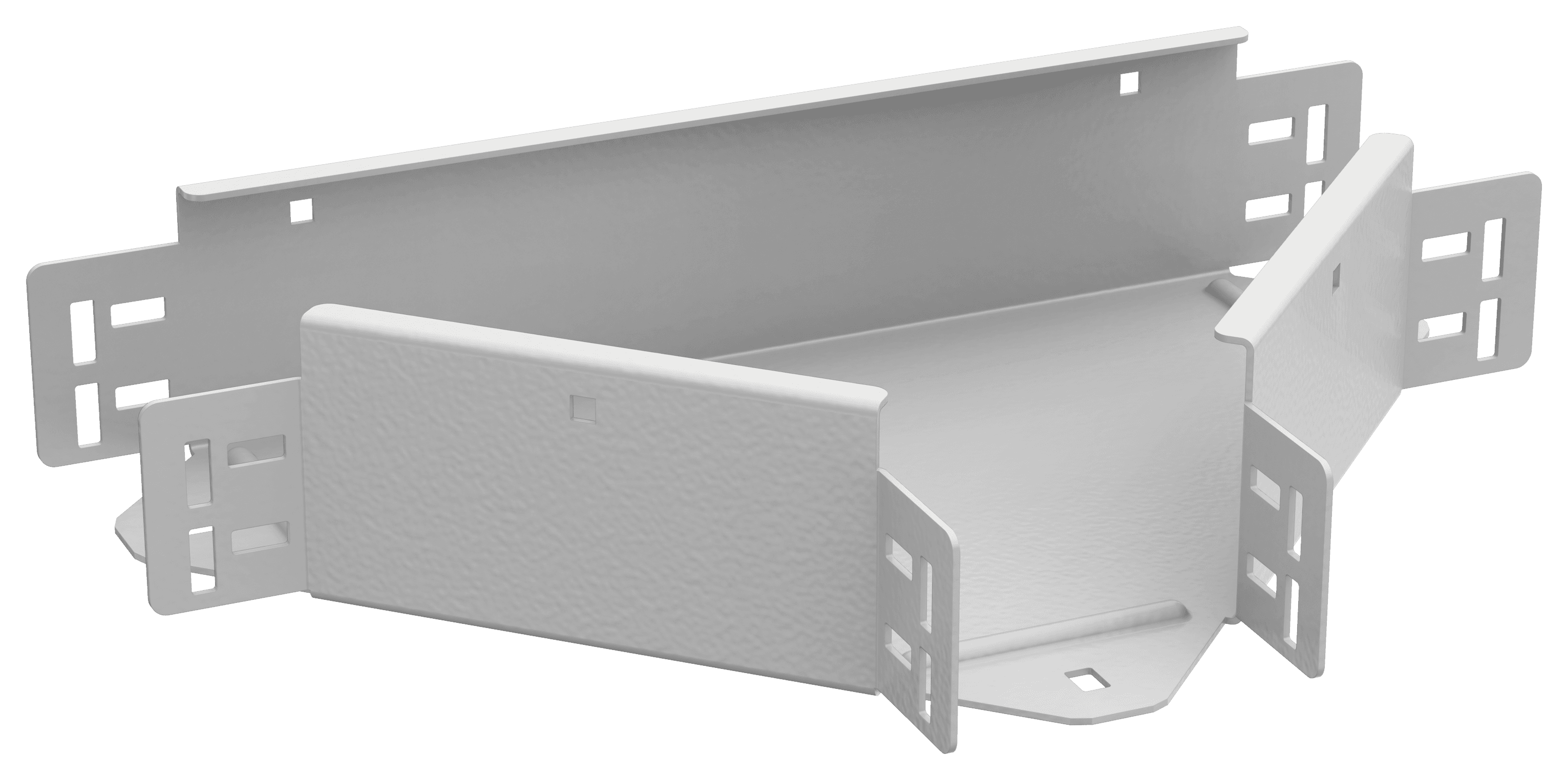ESCA 7 Разветвитель Т-обр. 100х100-2,0 RAL 9016 IEK