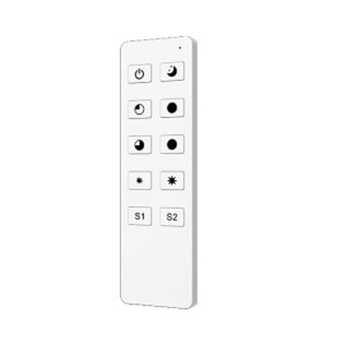 Пульт INTELLIGENT ARLIGHT SMART-801-22-1G-2SC-DIM White (3V, 2.4G) (IARL, IP20 пластик, 5 лет)