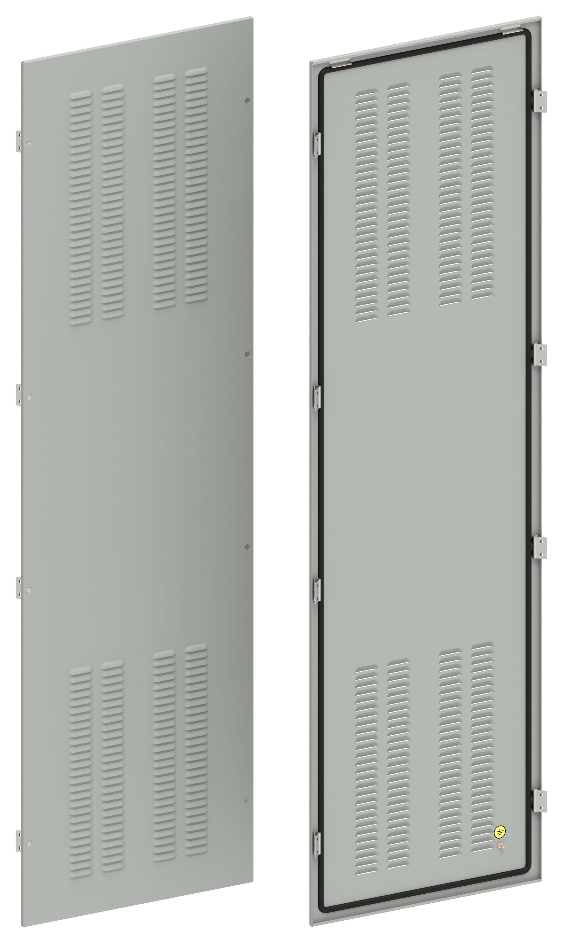 FORMAT Панель боковая вентилируемая 2000х600мм IP31 (2шт/компл) IEK