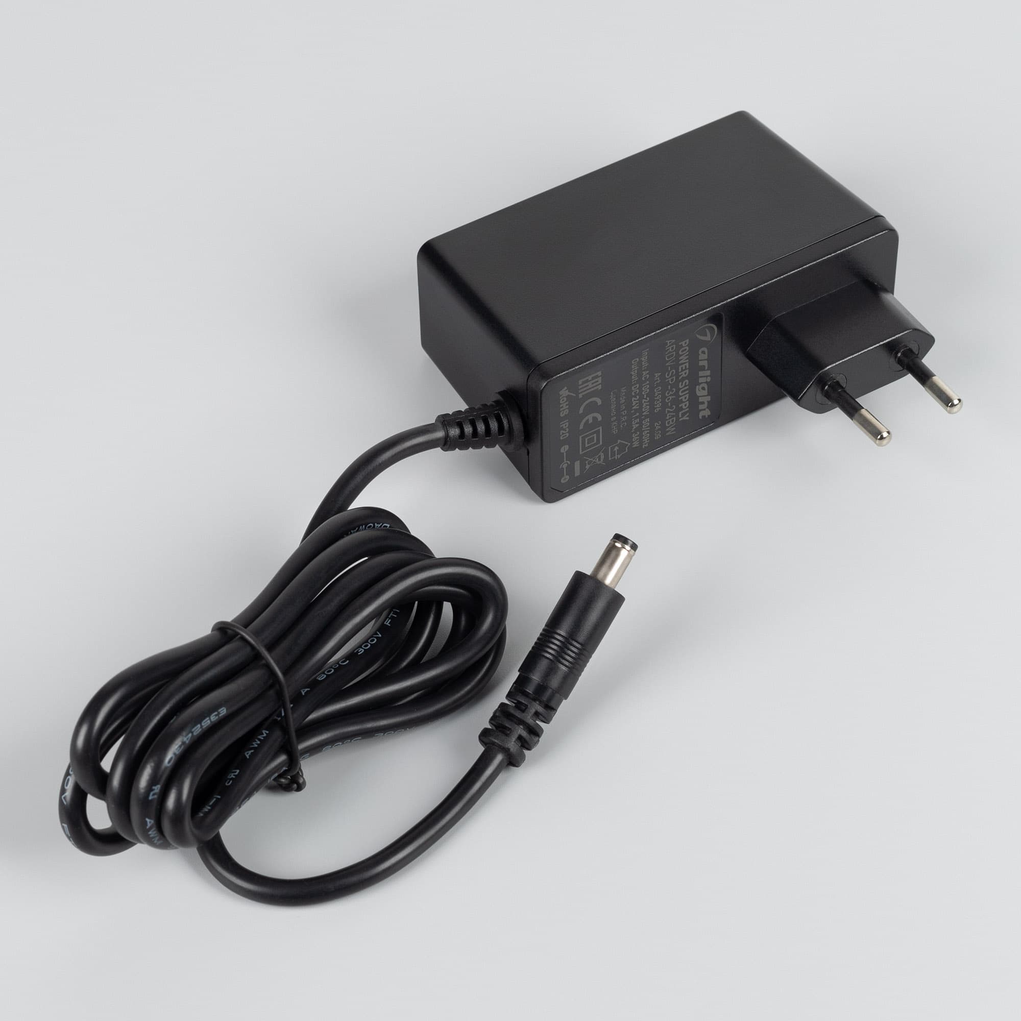 Блок питания ARDV-SP-36-24BW (24V, 1.5A, 36W) (Адаптер, 5 лет)
