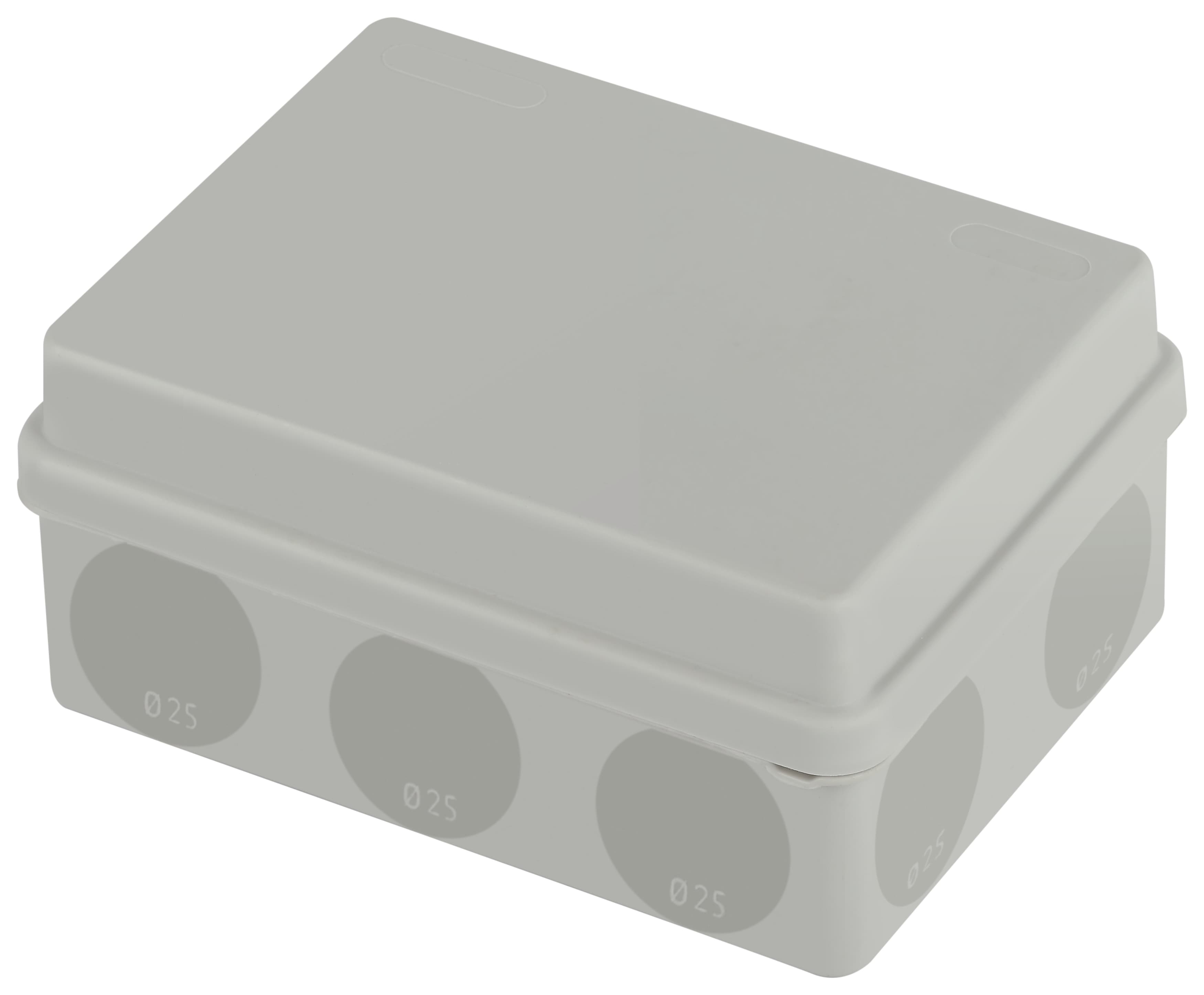 Коробка распаячнаяKOR-150-110-70-11g-2MP двухкомпонентная безгалогенная атмосферостойкая 150х110х70мм прямой монтаж