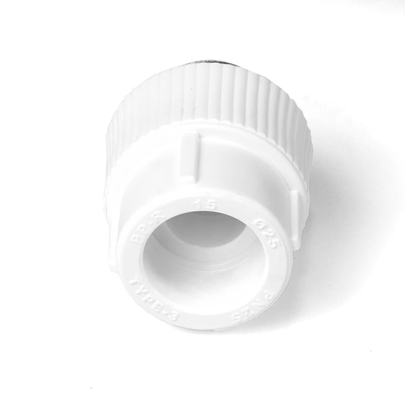 Муфта комбинированная 20x1/2' НР полипропиленовая PPR белый