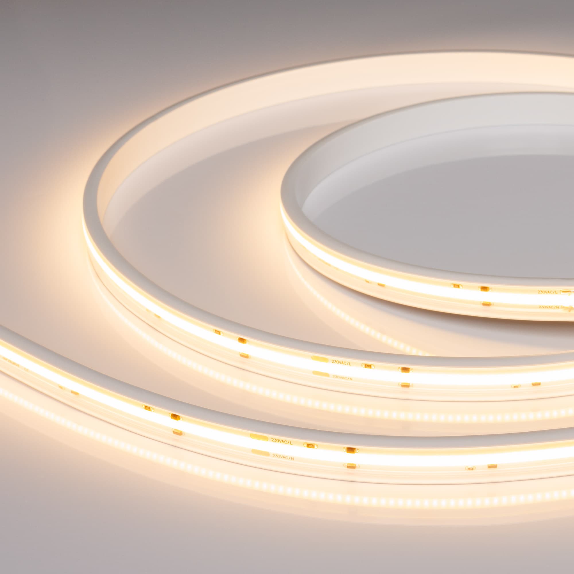 Лента светодиодная 14 Вт/м 230В IP65 2700K 720LED/м ARL-X720-15mm CSP 30 м