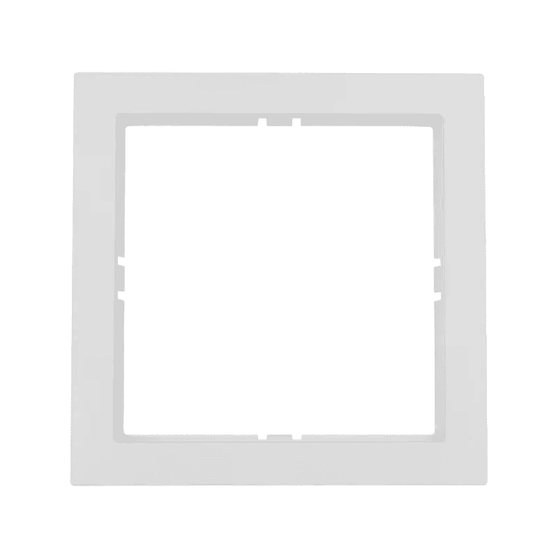 Рамка для терморегуляторов SIMPLE, белая