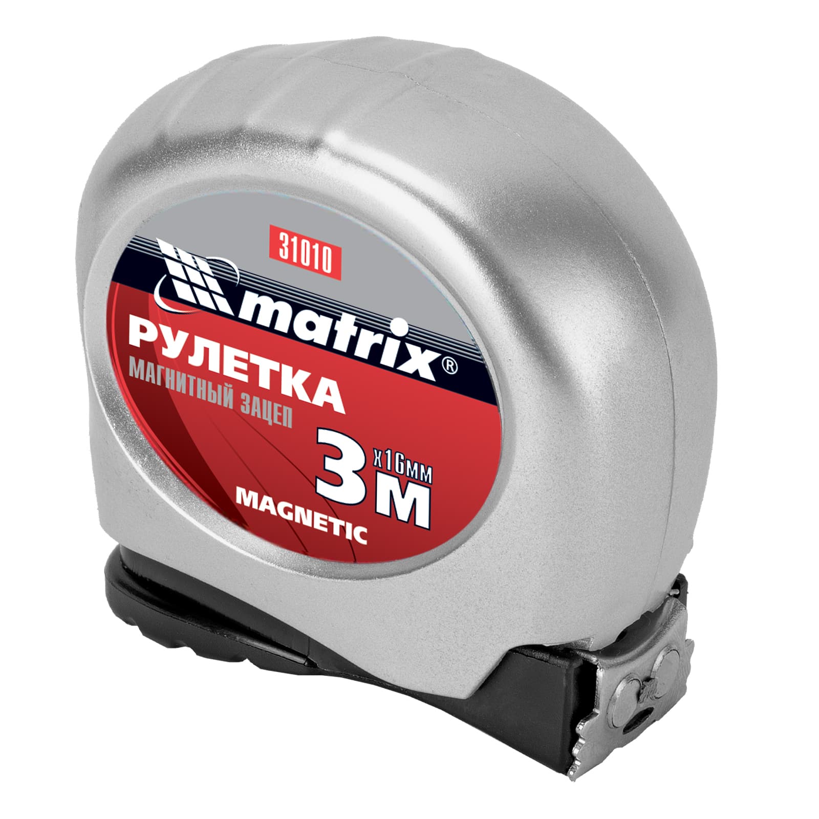 Рулетка Magnetic, 3 м х 16 мм, магнитный зацеп